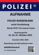thumbnail of Polizei Recruiting Plakat 2023